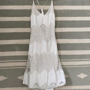 Beautiful white lace summer dress!